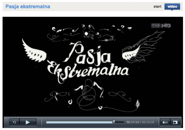 Pasja ekstremalna - deskorolka w TVP HP