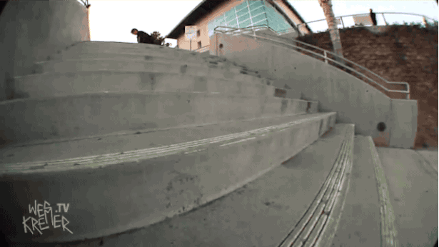 Wes Kremer - Fakie Hardflip